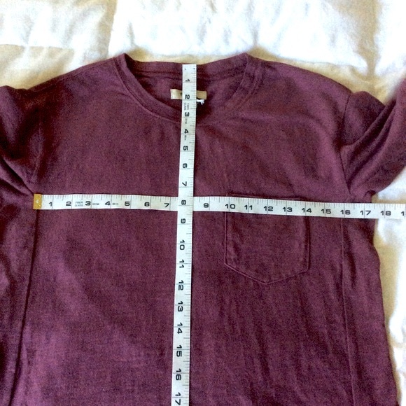 NWT Madewell Garment-Dyed Relaxed Fit Top Sz S - Picture 8 of 10